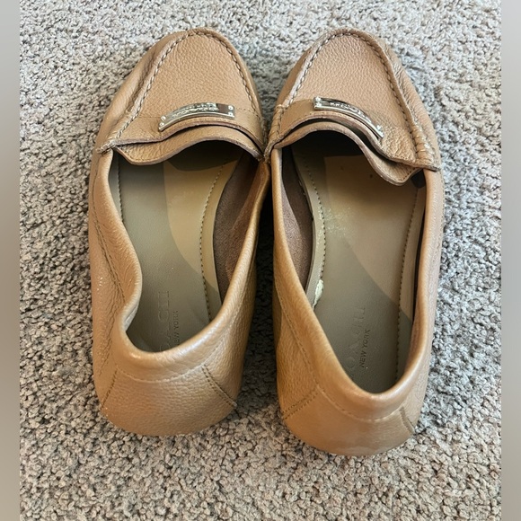 Coach Brown Leather Loafers - Picture 2 of 2